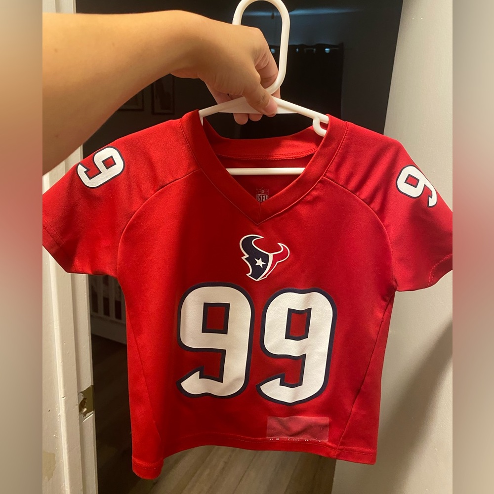Youth JJ Watt, Texans jersey.